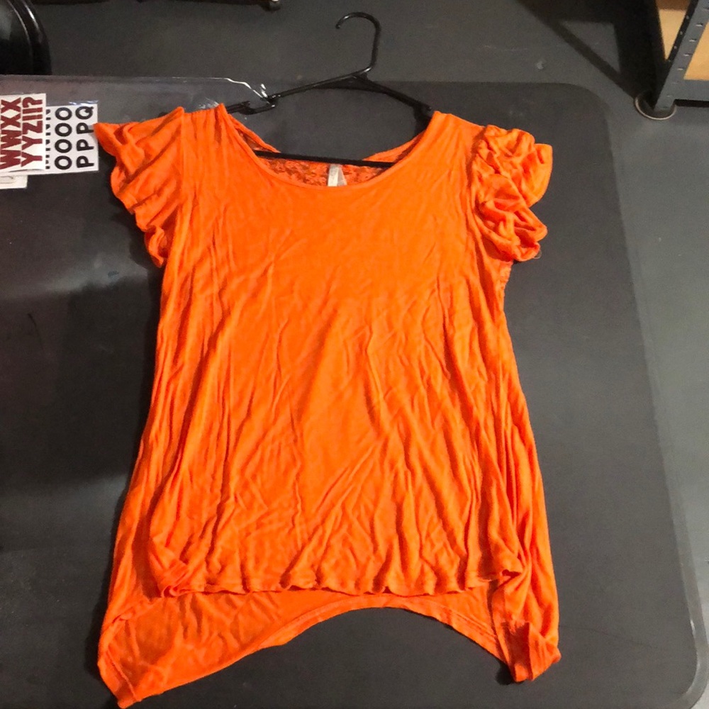 Orange Blouse